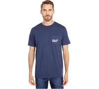 Vineyard Vines Short-Sleeve V V Americana Whale Pocket T-Shirt Camiseta, Blazer Azul, XXL para Hombre