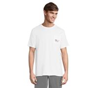 Vineyard Vines Short-Sleeve V V Americana Whale Pocket T-Shirt Camiseta, Gorra Blanca, L para Hombre