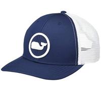Vineyard Vines Whale Dot Performance Trucker Hat Gorra de bisbol, Blazer Azul, Talla única para Hombre