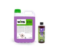VINFER-WINS 010|Ambientador Floral| Pack Ahorro: Garrafa 5L + Concentrado 250 ml | Rinde 10 Litros Totales | Fragancia Elegante y Duradera para Todos los Espacios | 100% Made in Spain
