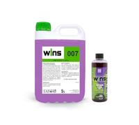 VINFER-WINS-Limpiador Floral 007| Pack Ahorro-Garrafa 5L + Concentrado 250 ml | Rinde 10 Litros Totales | Limpieza Profunda de Cocinas, Hornos y Superficies | 100% Made in Spain