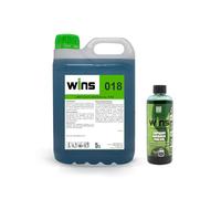 VINFER-WINS018 -Limpiador Amoniacal Pino| Pack Ahorro: Garrafa 5L + Concentrado 250 ml | Rinde 10 Litros Totales | Desengrasante e Higienizante con Frescor Natural | 100% Made in Spain