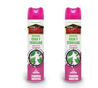 VINFERMATON - Insecticida Matón Casa y Terrazas Mosquitos y Moscas 600ml - Pack de 2ud