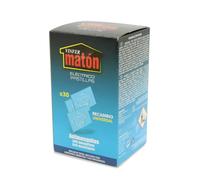 Vinfermatón - Insecticida Matón Eléctrico Mosquitos y Moscas - Recambio 30 Pastillas