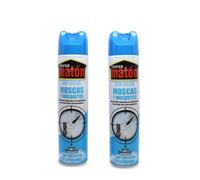 VINFERMATÓN - Insecticida Matón Moscas y Mosquitos Sin Olor 600ml - Pack de 2 ud