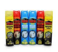 VINFERMATÓN - Pack TRIPLE ACCIÓN Insecticida contra Moscas, Mosquitos, Cucarachas, Hormigas y Avispas - 6 ud