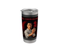 Ving Tsun Maestro de Kung Fu Vaso térmico de acero inoxidable de doble pared