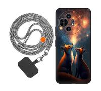 vingarshern Funda Compatible con TCL 50 Pro NxtPaper,Carcasa de Silicona Suave Anti-Choque,Aesthetic Dibujos Protección Case con Correa Colgante Ajustable,Patrón 03