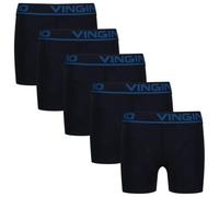 Vingino Boys-boxer-5pack Calzoncillo, Azul, S para Niños