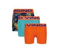 Vingino Boys Wo25 Badge 3-pack Underwear & Sleepwear Nasturtium Talla: S | Ropa Interior Outlet | kids