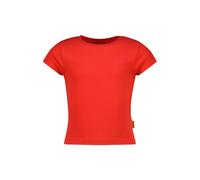 Vingino Girls Basic-crop Rib Tee T-shirt Breeze Red Talla: 8 | Camisetas Outlet | Unisex | Rojo