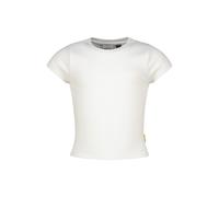Vingino Girls Basic-crop Rib Tee T-shirt Real White Talla: 10 | Camisetas Outlet | Unisex | Blanco