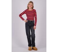 Vingino Girls G-basic-crop Rib Stripe T-shirt Fresh Coral Talla: 14 | Camisas Outlet | kids | Naranja