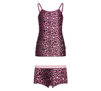 Vingino Girls G-so26-1 Animal Singlet Set Underwear Set Aster Pink Talla: M | Ropa Interior Outlet | kids | Rosa