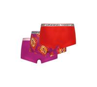 Vingino Girls G-so26-3 Ethnic Heart 3 Pack Hipster Breeze Red Talla: M | Ropa Interior Outlet | Unisex | Rojo