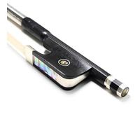 VingoBow arco de viola de fibra de carbono pelo de caballo de mongolia natural tono dulce cálido, Art No.100M