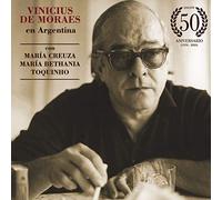 Vinicius de Moraes - Vinicius de Moraes en Argentina (con Mª Creuza, Mª Bethania y Toquinho) - Edicion 50 Aniversario (3 LPs) [Vinilo]