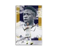 Vinícius Júnior Exquisito Póster de Fútbol Arte Lienzo Pinturas Decorativas Fotos de Pared Hogar Decoraciones Modernas 20x30 cm