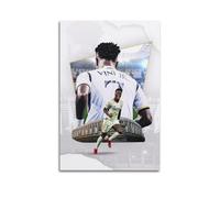 Vinícius Júnior Póster Arte Habitación Arte Estética Pintura Pared Lienzo Moderno Dormitorio Decoración 24 x 36 Pulgadas (60 x 90 cm)