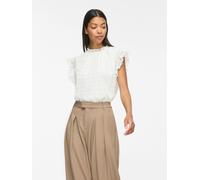 Vinila Cuello Alto Top De Mangas Casquillo XL
