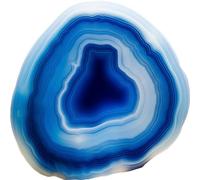 VINILIKO Design | Alfombra Vinílica Ágata Azul Beatriz 100x100 cm - Antideslizante, Impermeable, Lavable - Varios Tamaños - Alfombra Vinilo Salón, Cocina