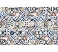 VINILIKO Design | Alfombra Vinílica Gimaraes 133x200 cm - Antideslizante, Impermeable, Lavable - Varios Tamaños - Alfombra Vinilo Salón, Cocina