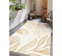 VINILIKO Design | Alfombra Vinílica Lisa Impresa - Annabella 160x230 cm - Interior y Exterior, Antideslizante, Impermeable, Lavable - Varios Tamaños - Alfombra Vinilo Salón, Terraza