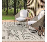 VINILIKO Design | Alfombra Vinílica Moderna - Conexion 160x230 cm - Interior y Exterior, Antideslizante, Impermeable, Lavable - Diseño Abstracto - Varios Tamaños - Alfombra Vinilo Salón, Terraza