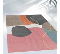 VINILIKO Design | Alfombra Vinílica Moderna - Ordino 70x100 cm - Interior y Exterior, Antideslizante, Impermeable, Lavable - Diseño Abstracto - Varios Tamaños - Alfombra Vinilo Salón, Terraza