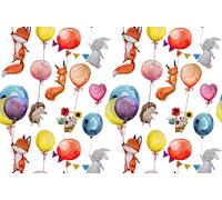 VINILIKO Design | Alfombra Vinílica Party Animal 66x100 cm - Antideslizante, Impermeable, Lavable - Varios Tamaños - Alfombra Vinilo Salón, Cocina