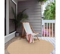 VINILIKO Design | Alfombra Vinílica Redonda Lisa Impresa - Christopher [Diam] 100 cm - Interior y Exterior, Antideslizante, Impermeable, Lavable - Varios Tamaños - Alfombra Vinilo Salón, Terraza