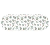 VINILIKO Design | Camino de Mesa de Vinilo Gloria Redondeado 30x90 cm - Impermeable, Lavable, Antimanchas, Antideslizante