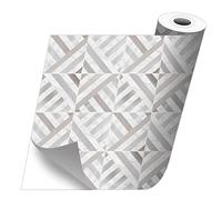 VINILIKO Design | Rollo autoadhesivo resistente al agua e ignífugo. Fácil aplicación. Ideal para muebles, paredes, cocina y baño - Rollo sticker Jamila 50x100 cm