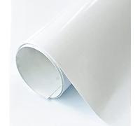 Vinilo Adhesivo Blanco Brillo de 60x300 cm Para Muebles Cocina Paredes Ventanas Manualidades Papel Adhesivo Decorativo (60x300 cm, BLANCO BRILLO)