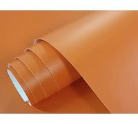 Vinilo Adhesivo Canela Mate de 60x300 cm Para Muebles Cocina Paredes Ventanas Manualidades Papel Adhesivo Decorativo (CANELA, 60x300 cm)