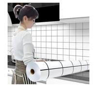 Vinilo Adhesivo Cocina Pegatina a prueba de aceite for estufa cocina, papel tapiz impermeable resistente a altas temperaturas, decoración(Color 6,1mx60cm)