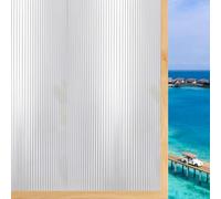 Vinilo Adhesivo Cristal 30 x 240 cm sin Pegamento, Aislante del Calor y Resistente a Los Rayos UV, Estático, Translucido, Vinilos para Ventanas Privacidad para Dormitorio, Changhong 1