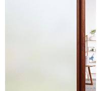 Vinilo Adhesivo Cristal 60 x 240 cm Efecto Esmerilado, Anti-UV, Privacidad Vinilo para Ventana Privacidad para Mampara de Ducha Baño, Mate Puro