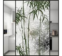 Vinilo Adhesivo Cristal Plantas Verde Oscuro Vinilos para Cristales Privacidad Estatico Anti UV Reutilizable para Oficina Dormitorio Sala de Estar Vinilo para Ventanas 80x120 cm