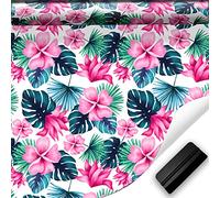 Vinilo Adhesivo Muebles Decoracion Pared- Pegatina Habitación y Salon - Papel Adhesivo Floral (60x250 cm)