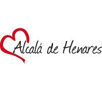 Vinilo Adhesivo para el coche o la moto " ALCALA DE HENARES " Alcalá de Henares (Ciudad) corazón Sticker ca.5x16cm Pegatina sin fondo