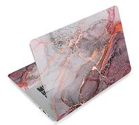 Vinilo adhesivo para portátil de 13,3 pulgadas, 14, 15, 15, 15, 15, 15,6 pulgadas, cubierta de vinilo universal, a prueba de polvo, impermeable, reutilizable, con 2 muñequeras (mármol 3)