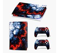 Vinilo adhesivo para Ps5 Digital, para consola Playstation 5 y controlador (PS5 Digital Edition, Magma)