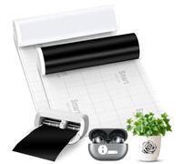 Vinilo adhesivo permanente inteligente para Cricut Joy Xtra, vinilo adhesivo inteligente permanente, lámina de vinilo autoadhesiva de 24x200cm, película de plóter de vinilo para DIY, tazas, decoración