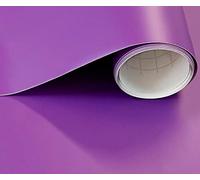 Vinilo Adhesivo Violeta Mate 30x120 cm para Muebles Cocina Paredes Ventanas Manualidades Papel Adhesivo Decorativo (30x120 cm, Violeta)