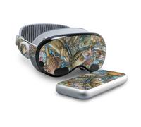 Vinilo brillante con purpurina compatible con Beats Solo 4 - Rompecabezas de peces de acci n - Vinilo protector premium 3M - F cil de aplicar | F