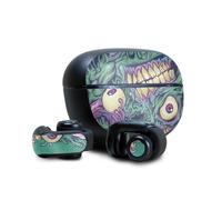 Vinilo brillante con purpurina compatible con los auriculares Bose Ultra Open - Ojos y dientes - Vinilo protector premium 3M - F cil de aplicar |