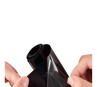 Vinilo Coche Fibra Carbono Impermeable Película opaca Uso apto para ventana de coche, película privacidad, bloque UV calor, resistente a los arañazos, apagón, parasol para parabrisas(15,50x200cm)