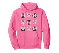Vinilo Collector Record Girl Pink Coquette Bow Sudadera con Capucha