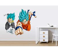 Vinilo decorativo adhesivo infantil diseño de Dragon Ball, bola del dragón, para niños y niñas, póster de anime, decoración de pared, muebles, para salón, habitación infantil, gamer (90_x_72_cm)